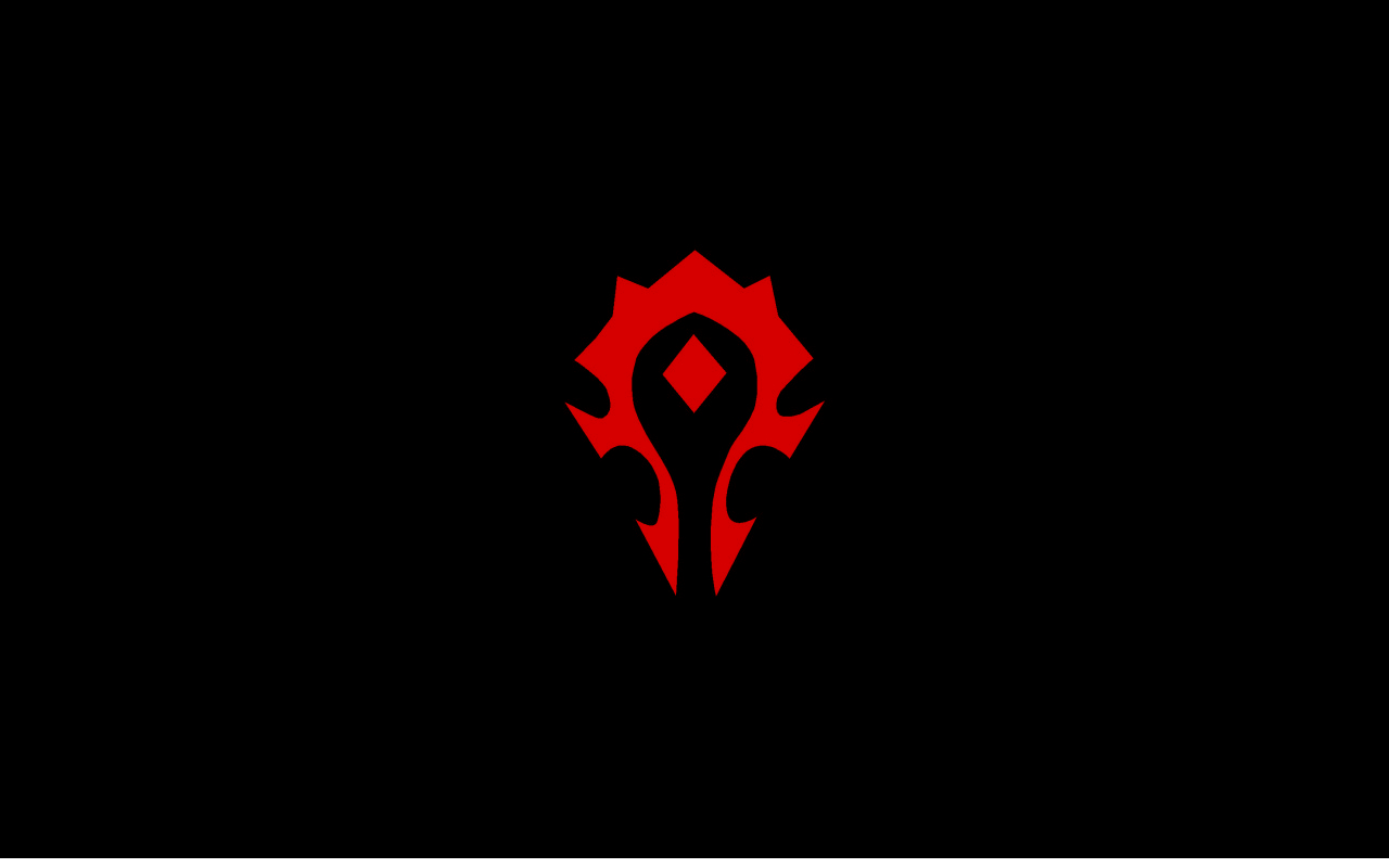 World Of Warcraft Symbol Crest Horde Logos HD Wallpaper