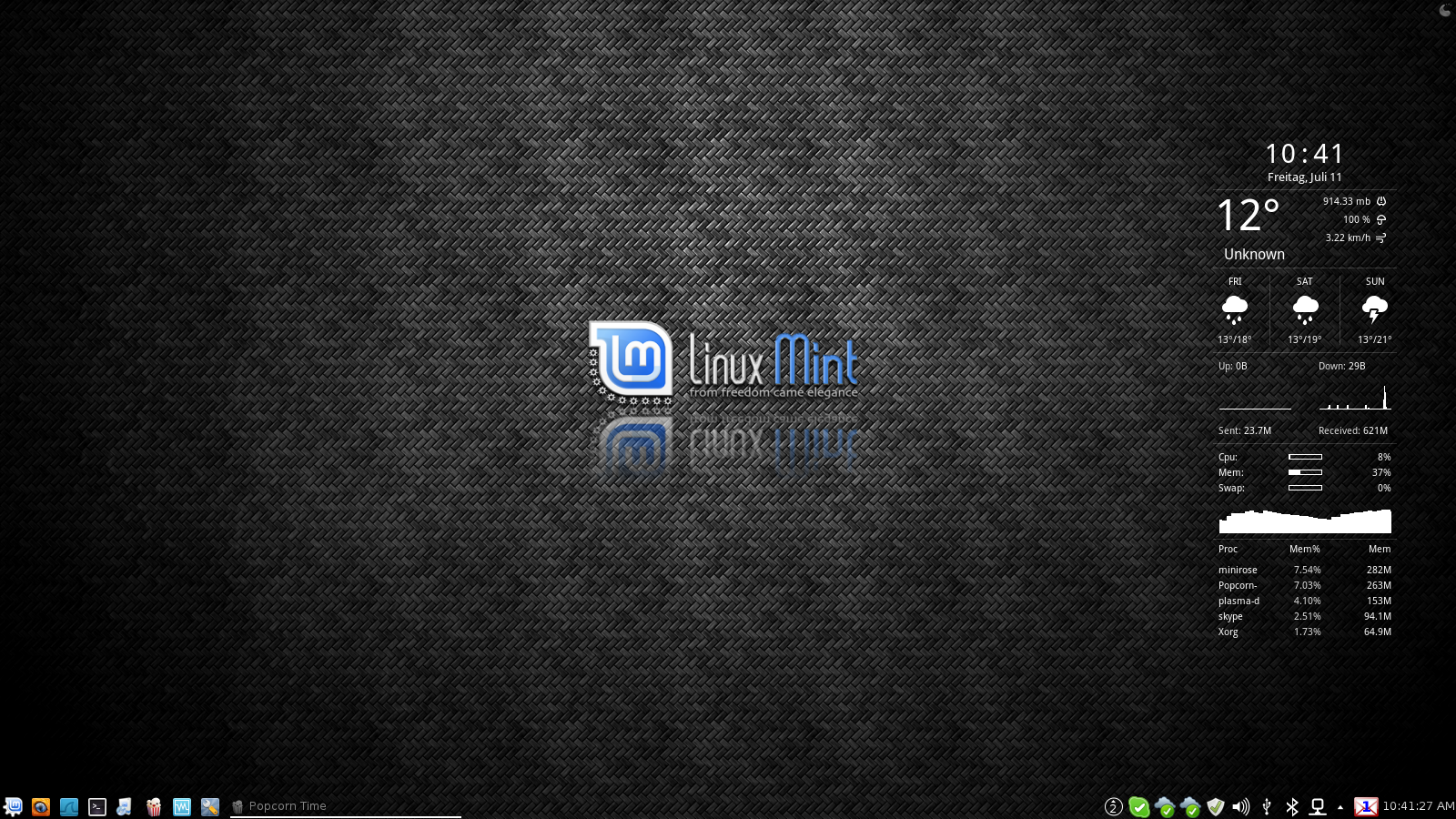 Had An Attraction For Kde Now Using Mint I Really Have A