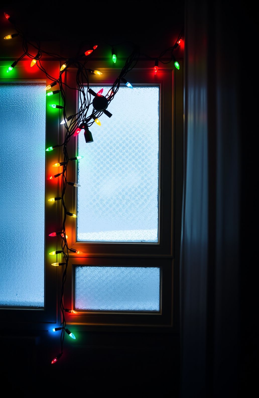 Blinking Christmas Lights Wallpaper