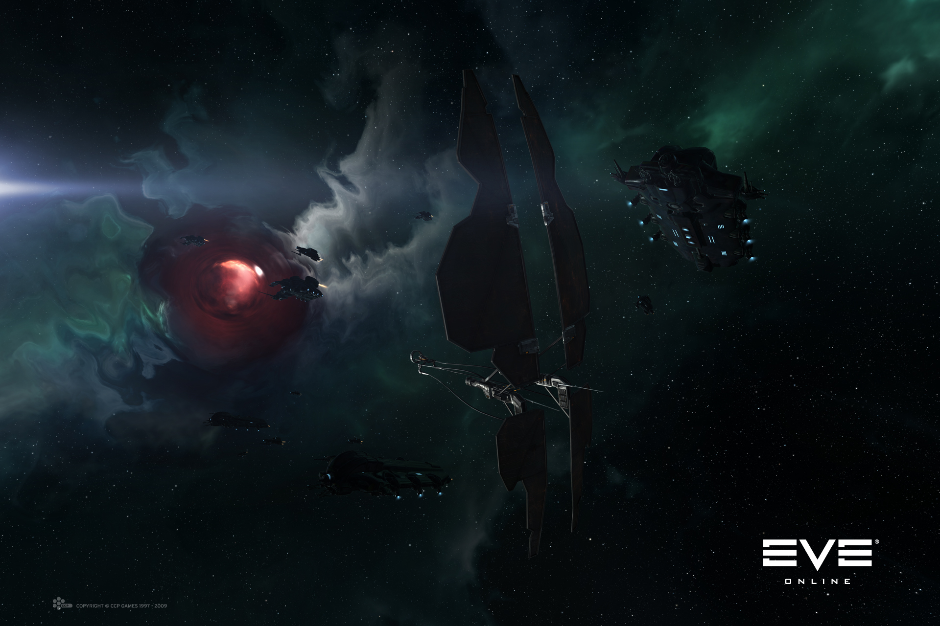 Space Eve Online Wormhole Wallpaper
