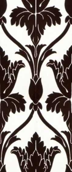How To Make A Stencil Of The Gorgeous Wallpaper From Bbc S Sherlock