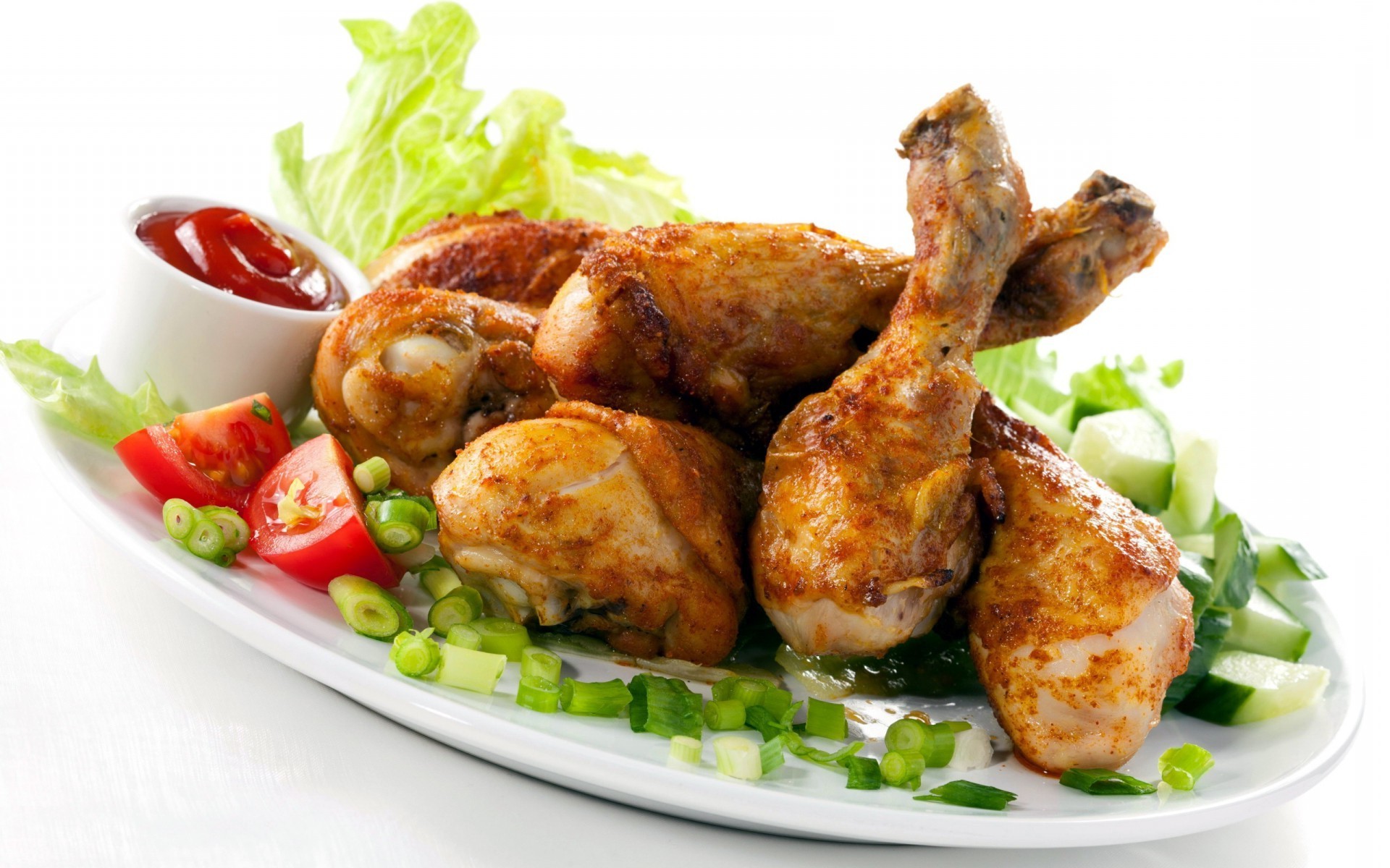 Meat Dishes Wallpaper Baltana