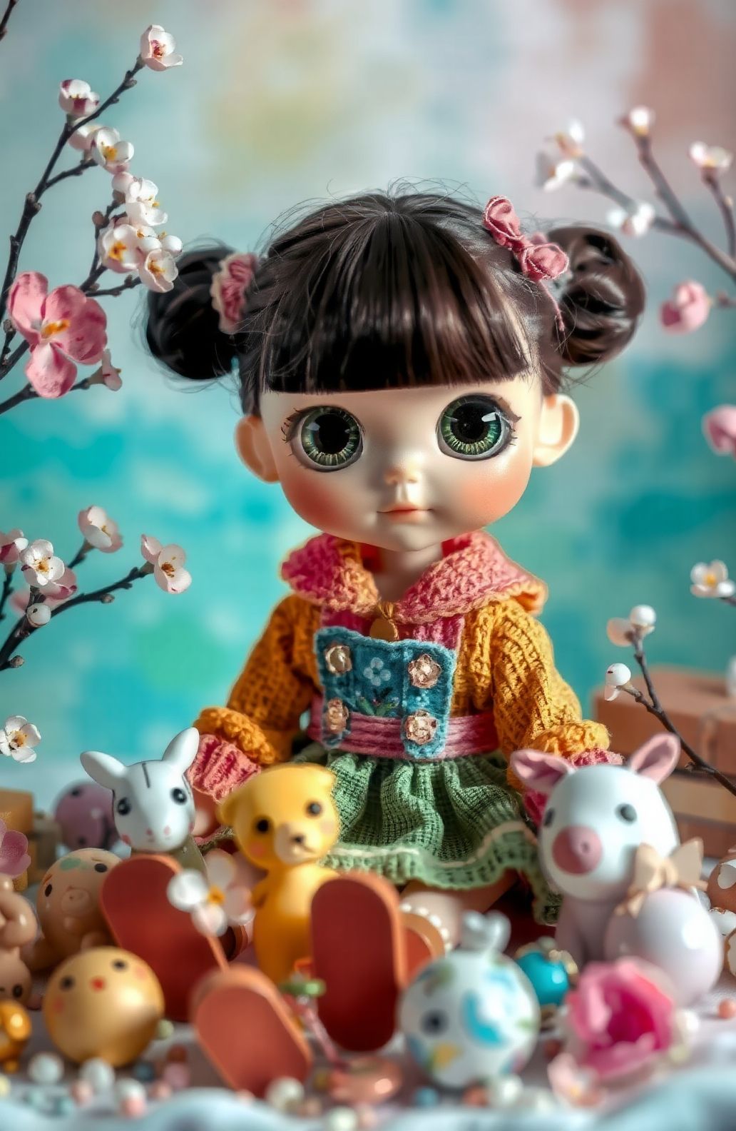 Very Cute Doll Wallpaper