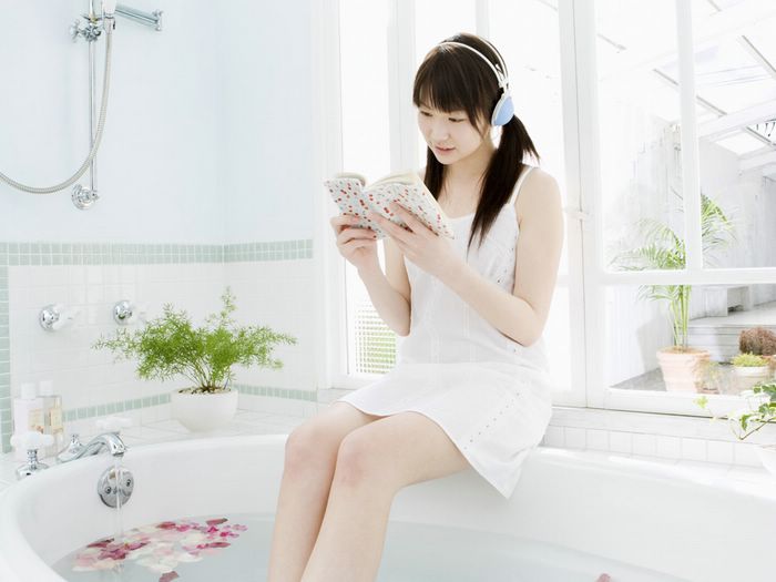 Girl bathing japanese 15 Extreme