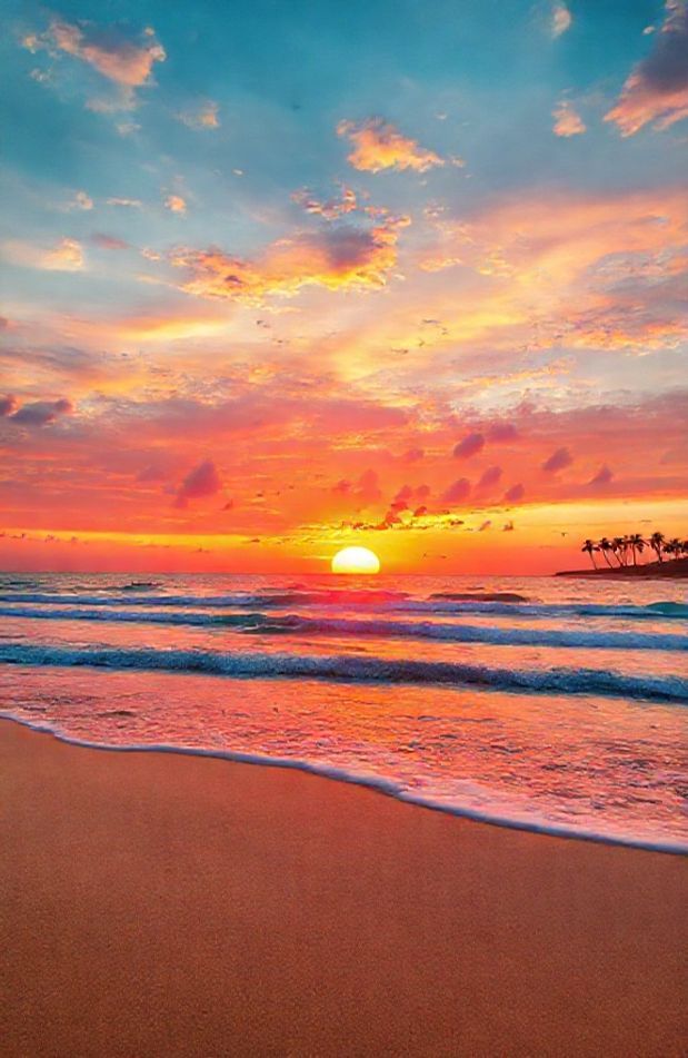 Beach Sunrise Wallpaper