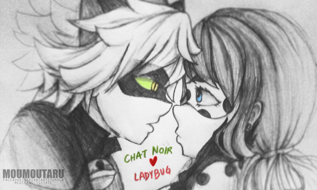 Chat Noir X Ladybug By Moumoutaru