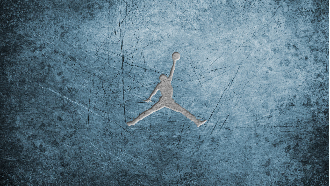 Wallpaper Michael Jordan Logo Basketball HD Background