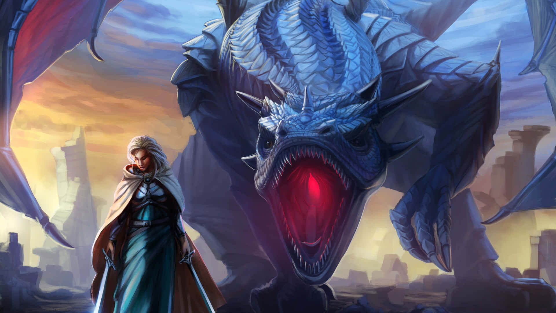 Epic Dragon 4k Wallpaper