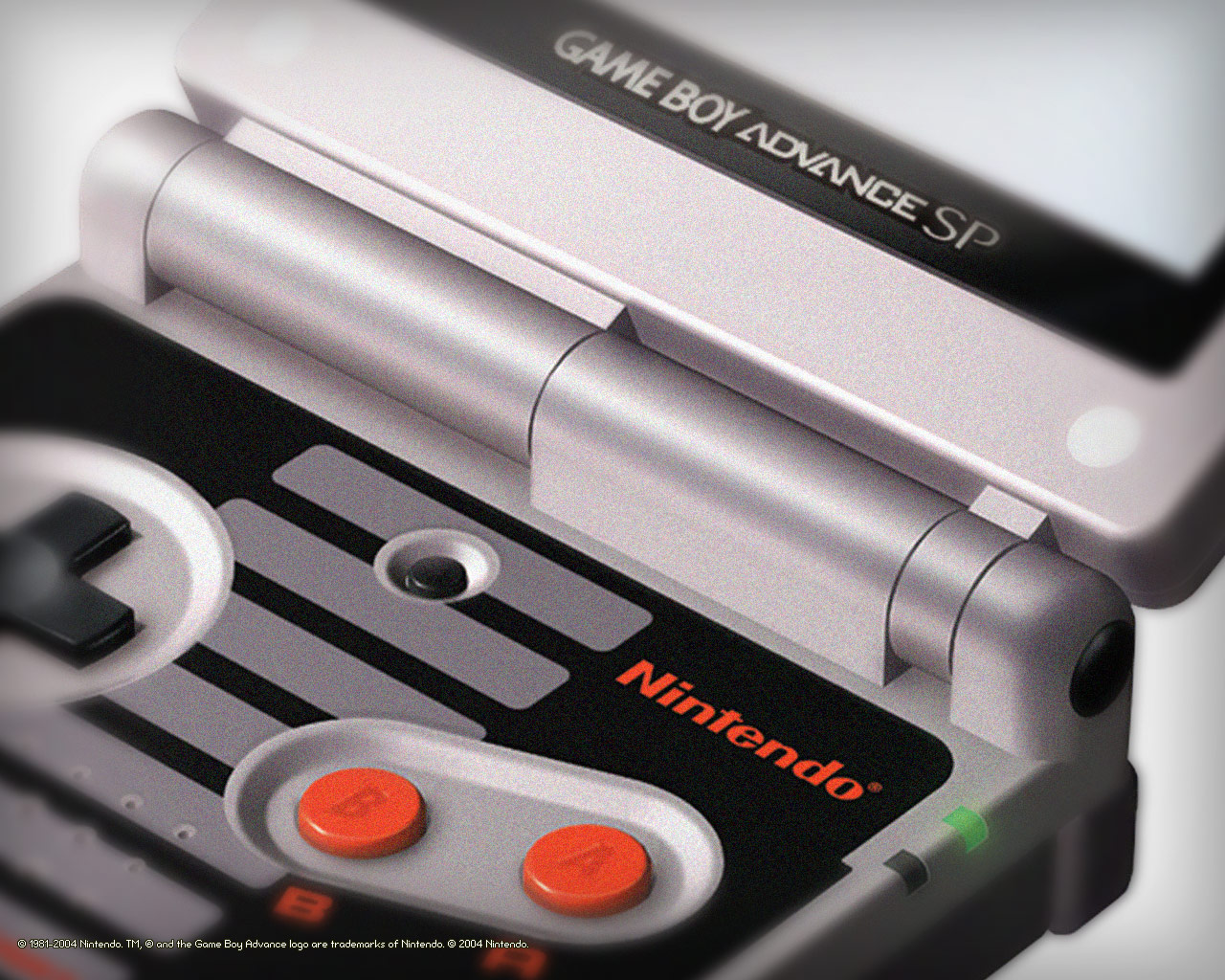 Nintendo Gameboy Advance Sp Macro Close Up HD Wallpaper Of Puter