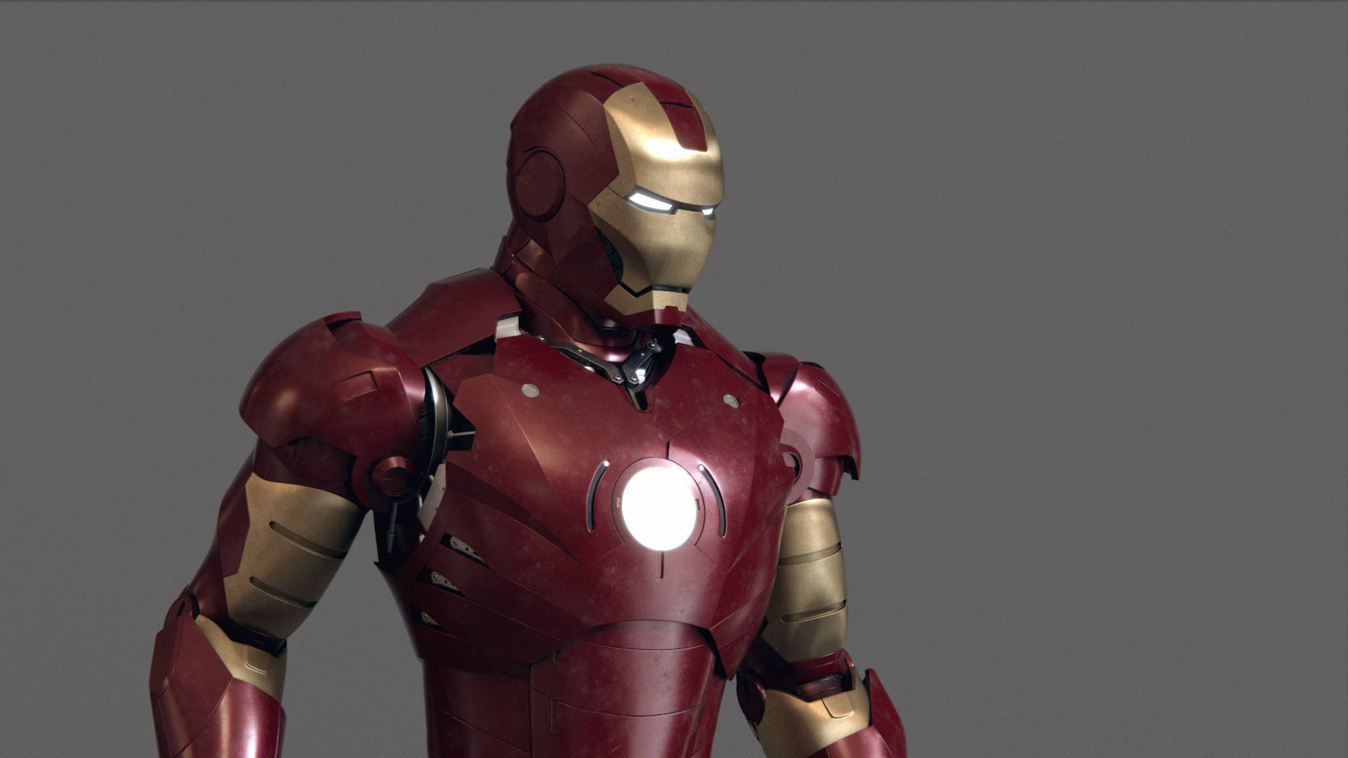 Side Profile Of Iron Man Mark Wallpaper