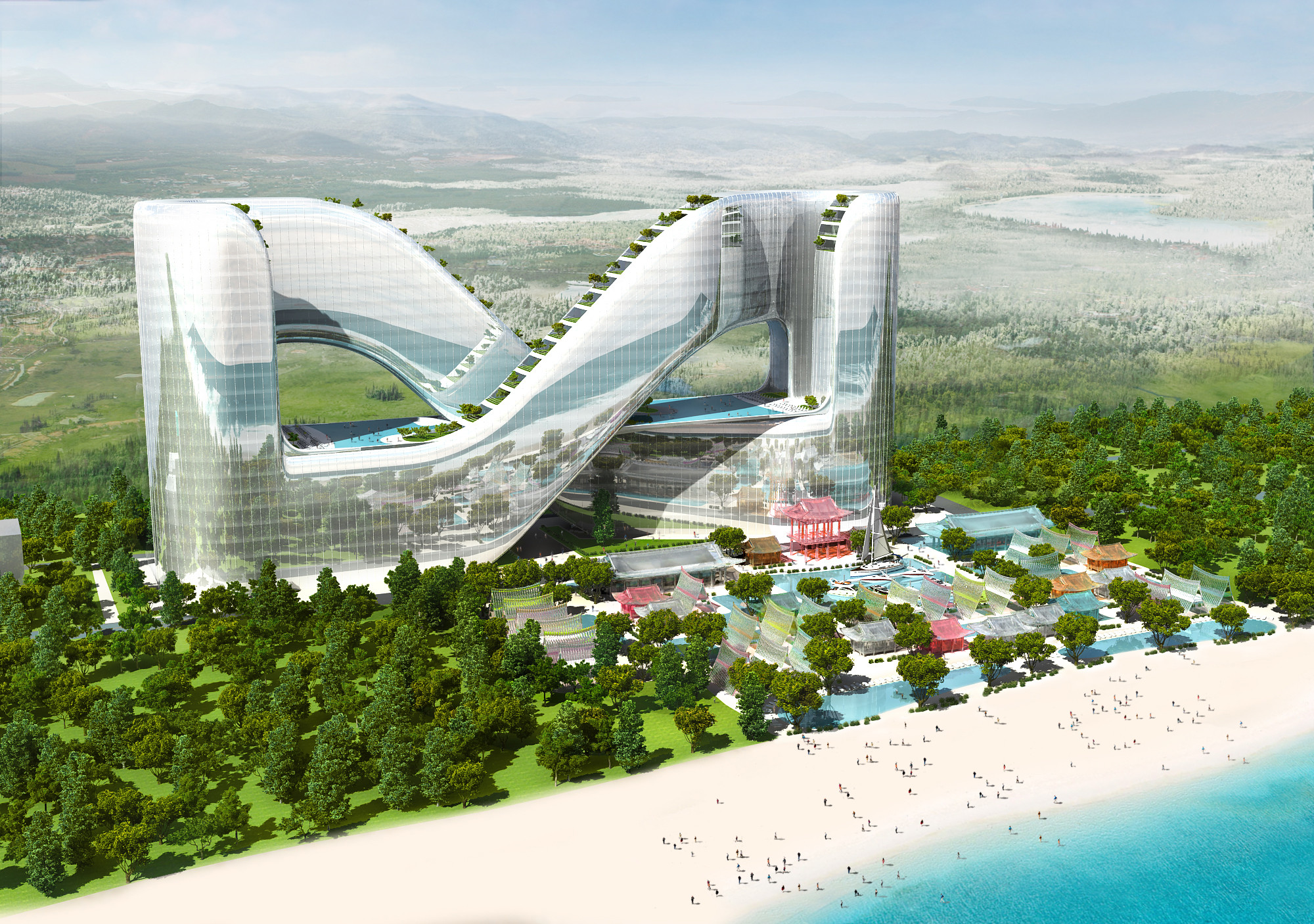 Gallery Of Planning Korea Designs Resort Hotel For