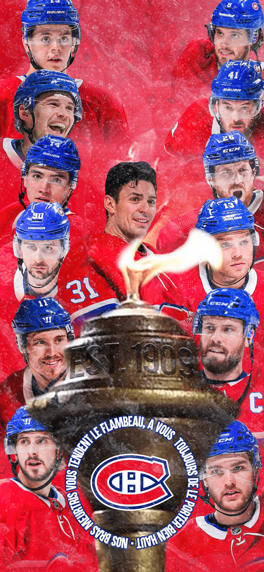 Montreal Canadiens Player Phone Zhus1tba10wuik9r Wallpaper