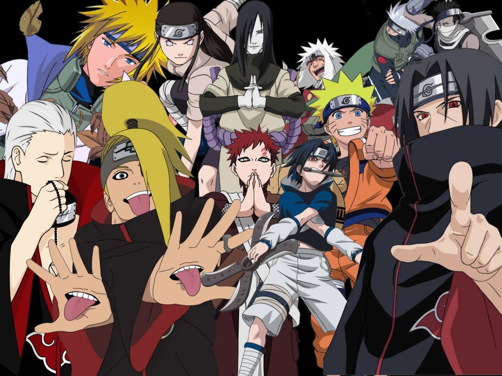 Naruto Shippuden Characters HD Wallpaper In Cartoons Imageci