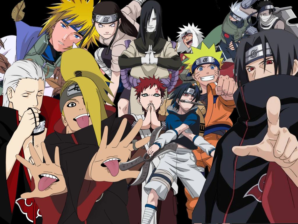 Naruto Shippuden Characters Hd Wallpaper In Cartoons Imageci