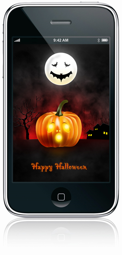 Cute Halloween Background For iPhone