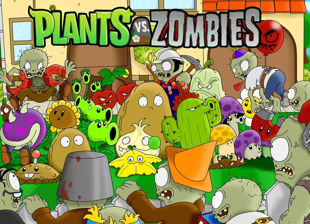 Plants vs Zombies Wallpaper by SuperLakitu on