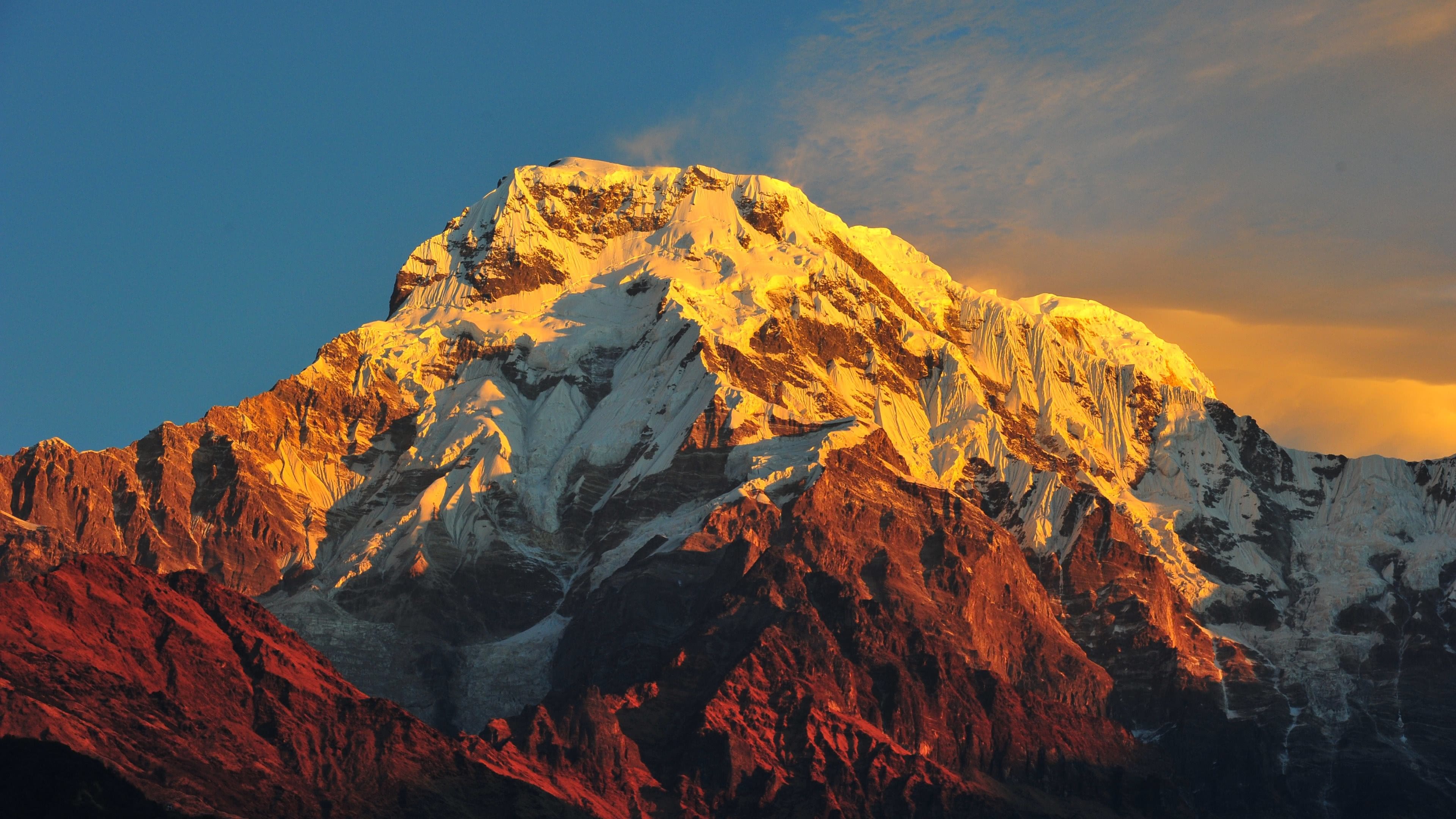 Annapurna Massif Himalayas Nepal UHD 4k Wallpaper Various