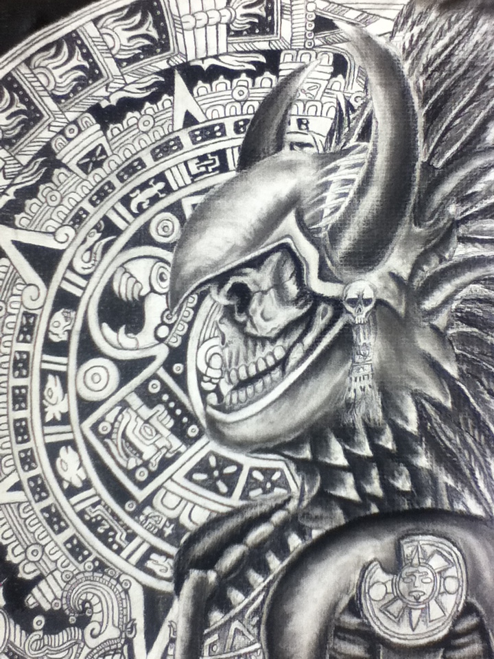 Aztec Warrior By Omarraya407