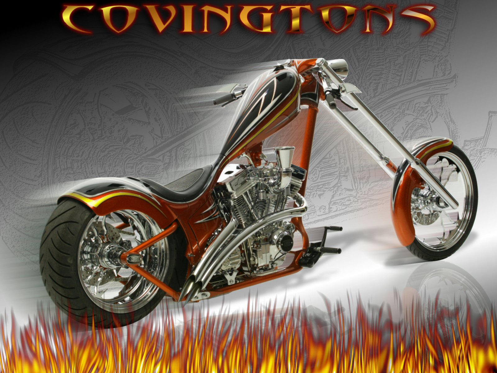 Covingtons Custom Motorcycle WallPaper 6jpg