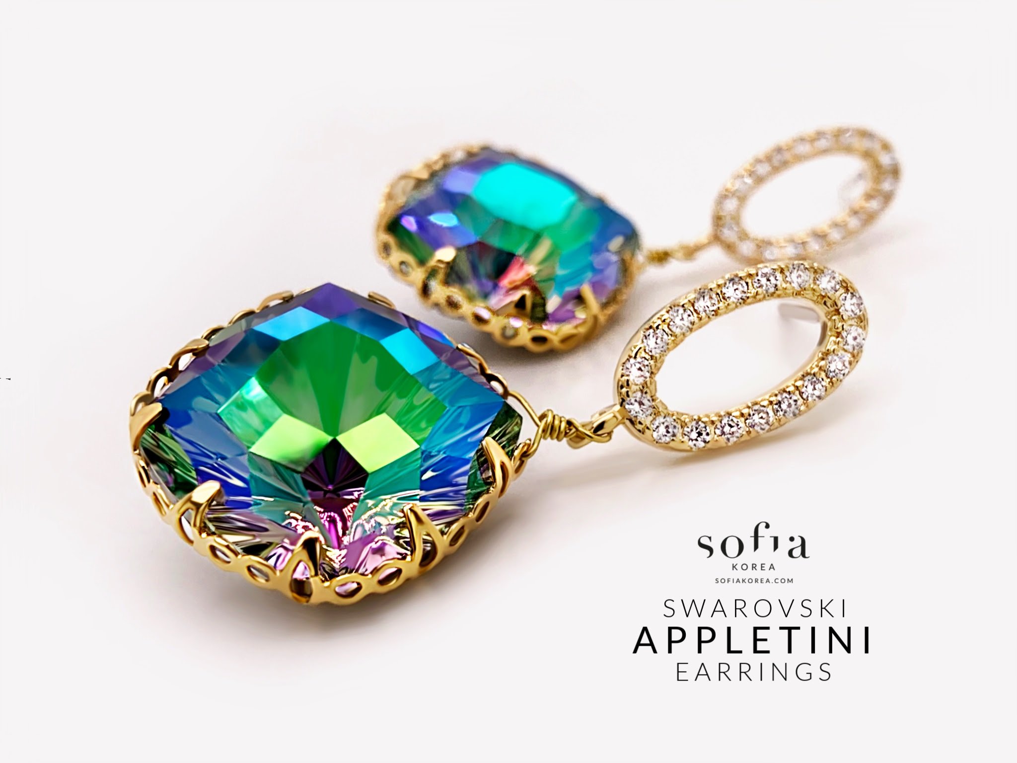 Appletini Earrings Sofiakorea Delivery