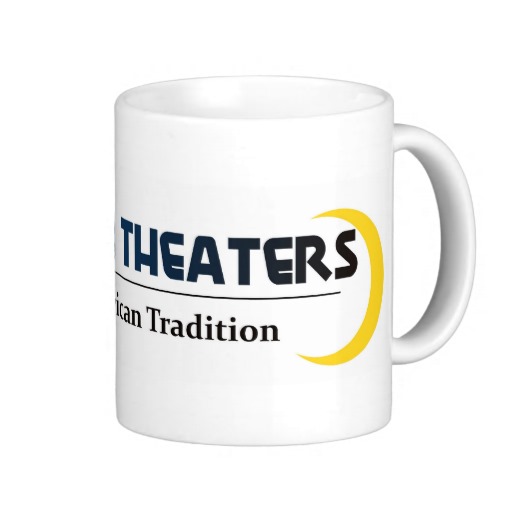 Drive In Theaters White Background Classic Coffee Mug