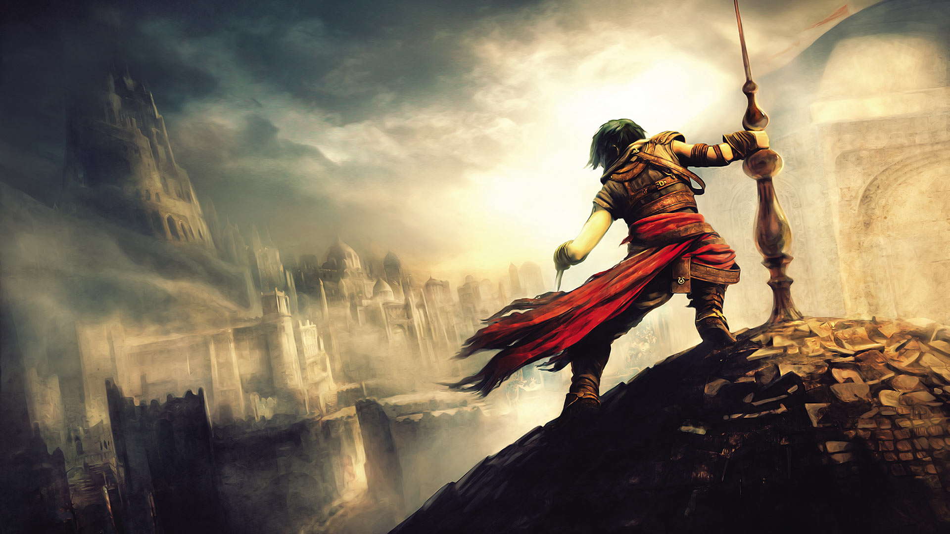 Games Wallpapers   Prince Of Persia City Roofs wallpaper