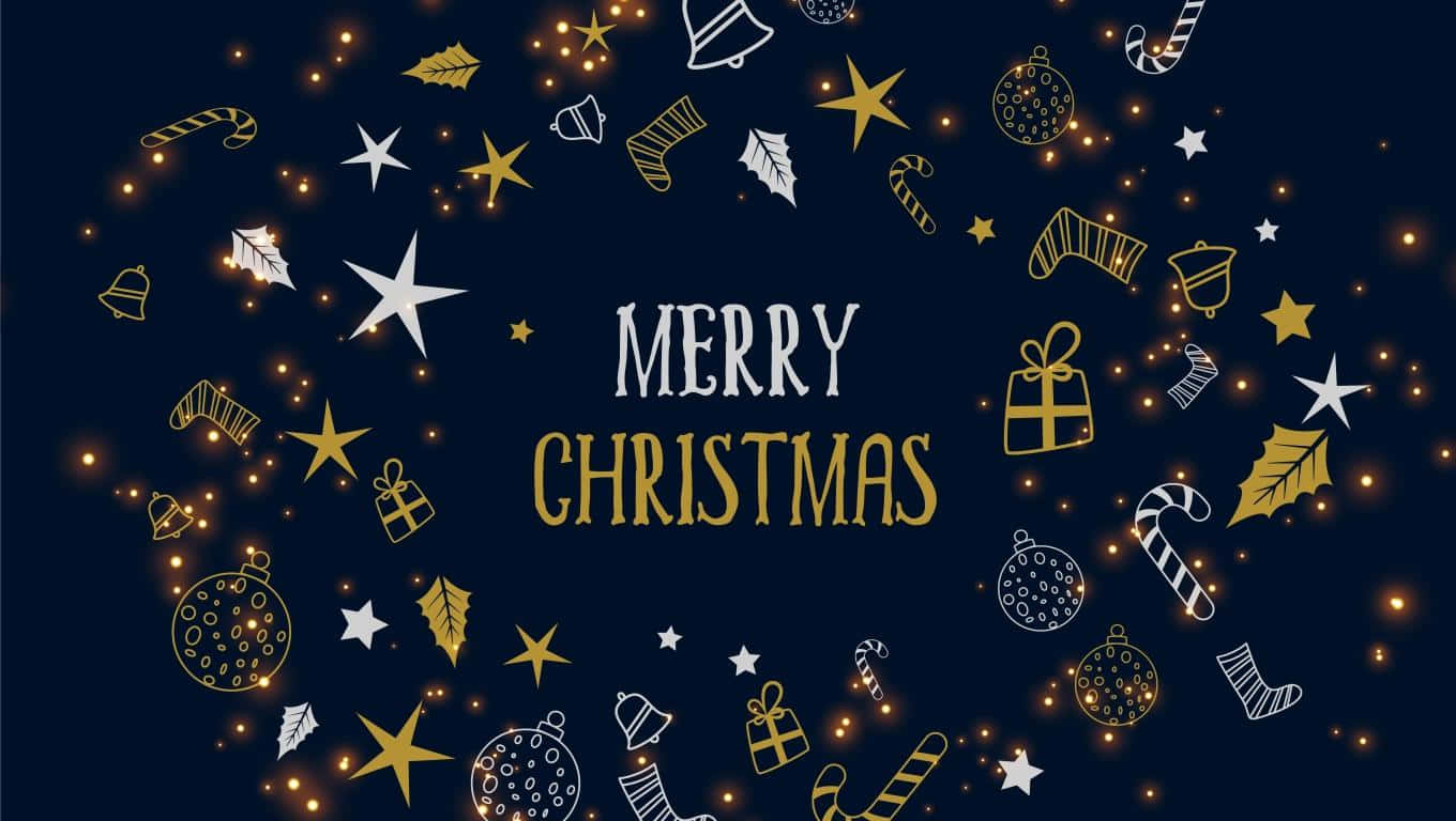 Christmas Aesthetic Computer Greetings Wallpaper