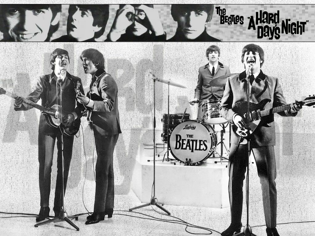 The Beatles Apresenta O Papel De Parede
