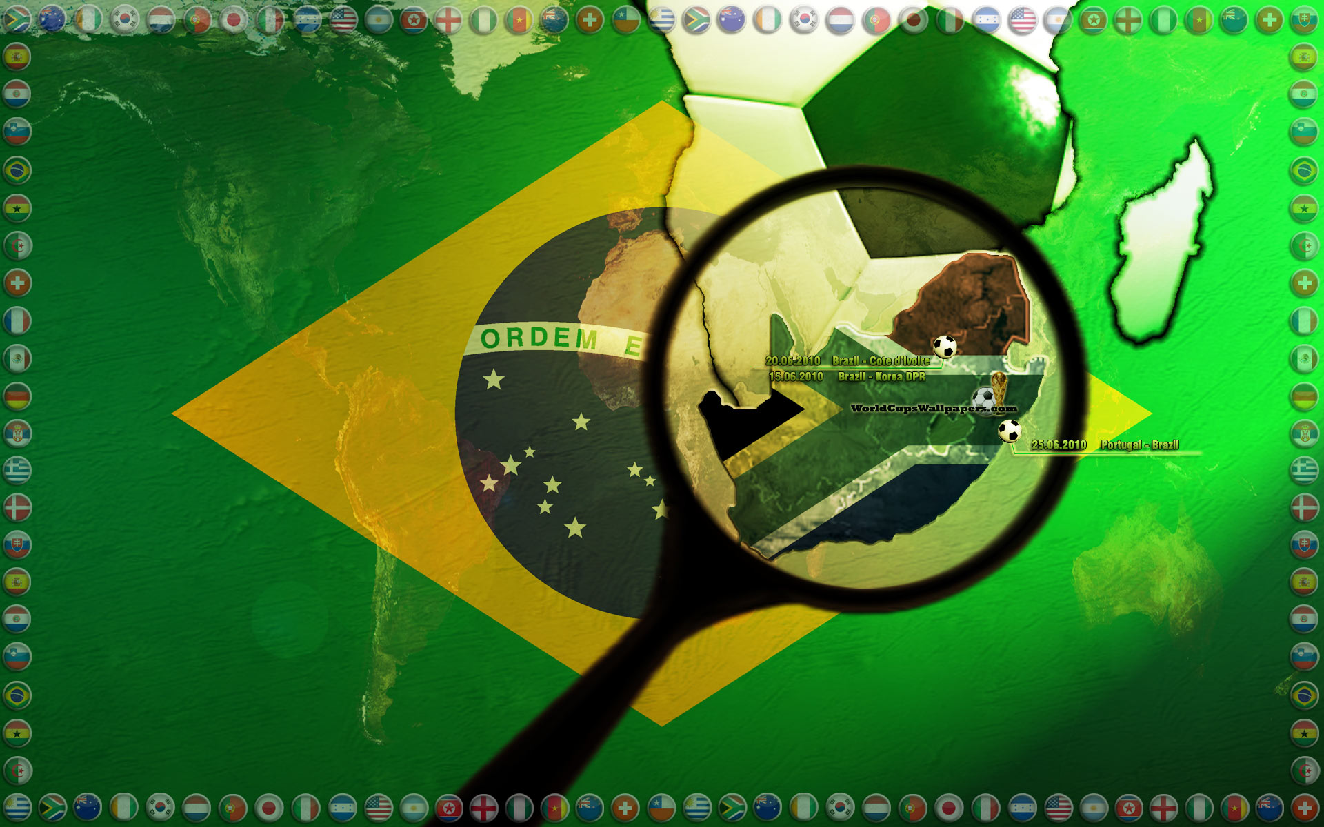 Football Worldcup Brazil HD Wallpaper