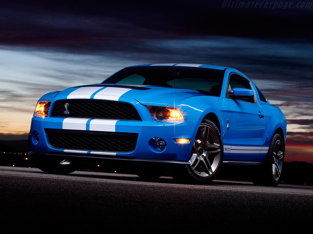 Ford Shelby Mustang Gt500 Coupe High Resolution Image Of