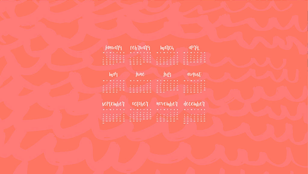 Desktop Calendars Wallpaper Design Options