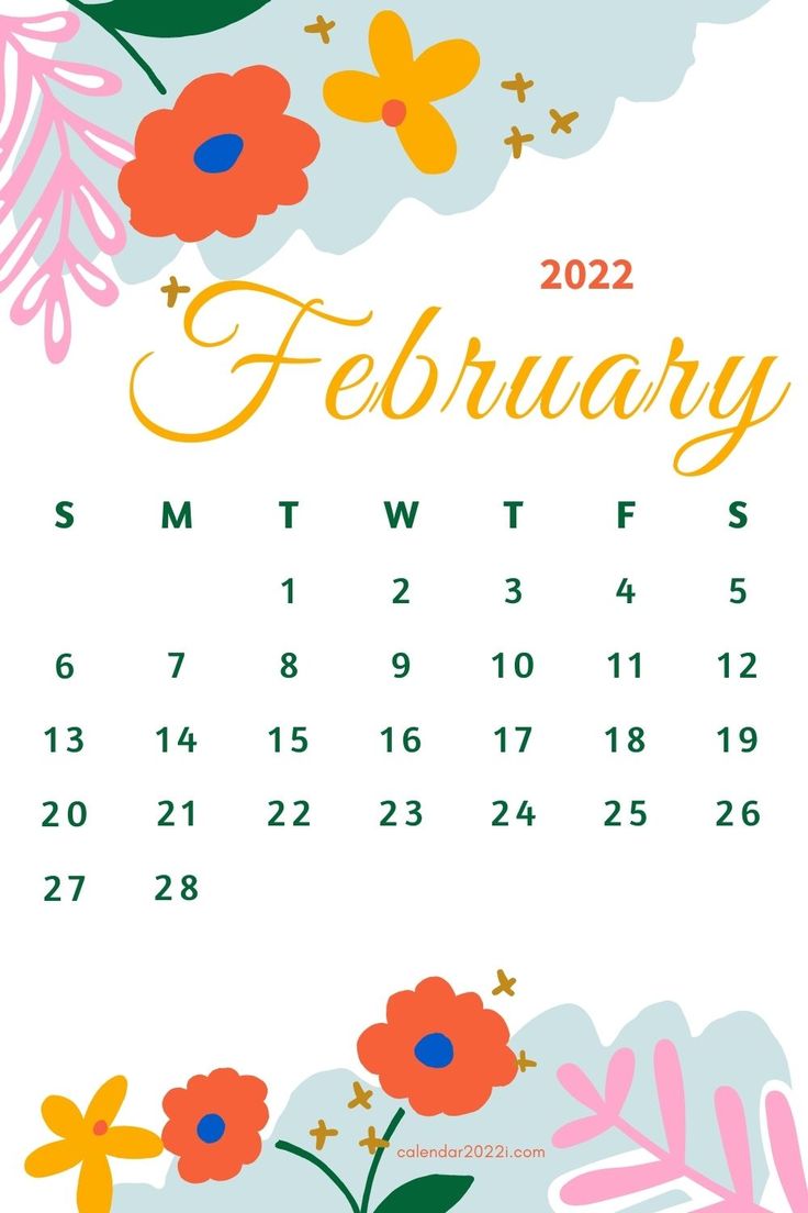 December 2022 Calendar Wallpaper 29+] February 2022 Calendar Wallpapers On Wallpapersafari