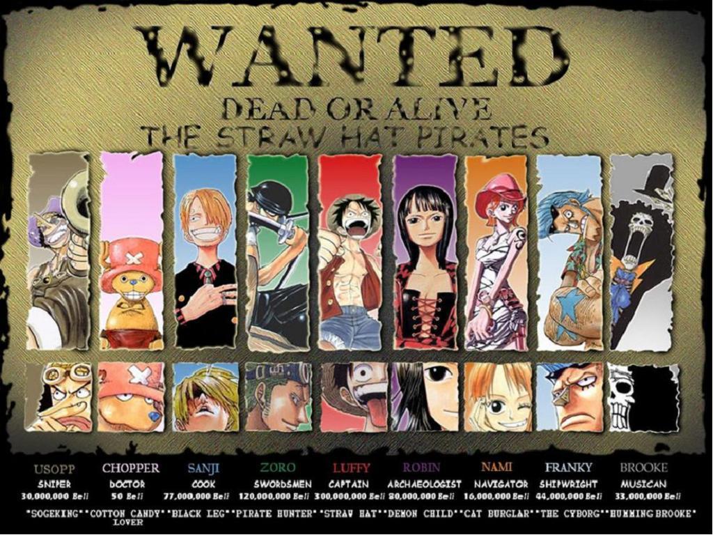 Anime Wallpaper One Piece Wanted