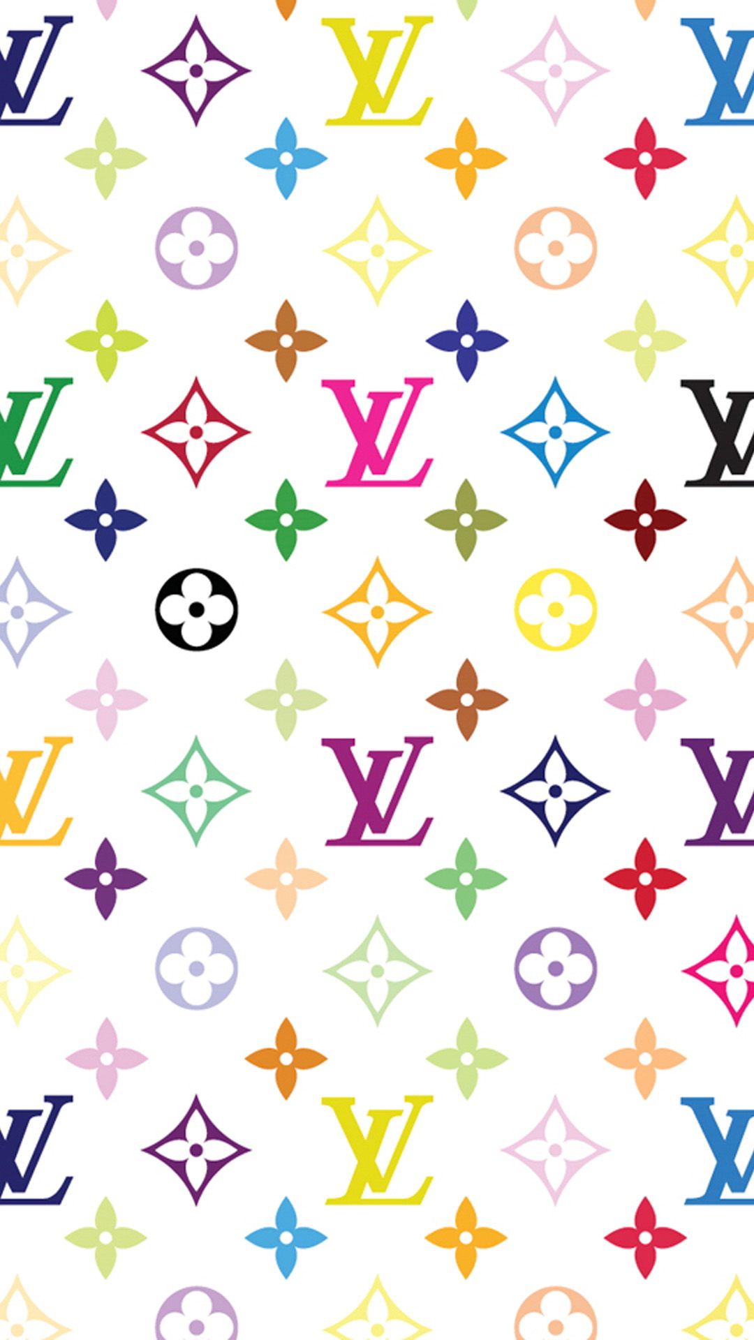 Louis Vuitton White iPhone Wallpaper On