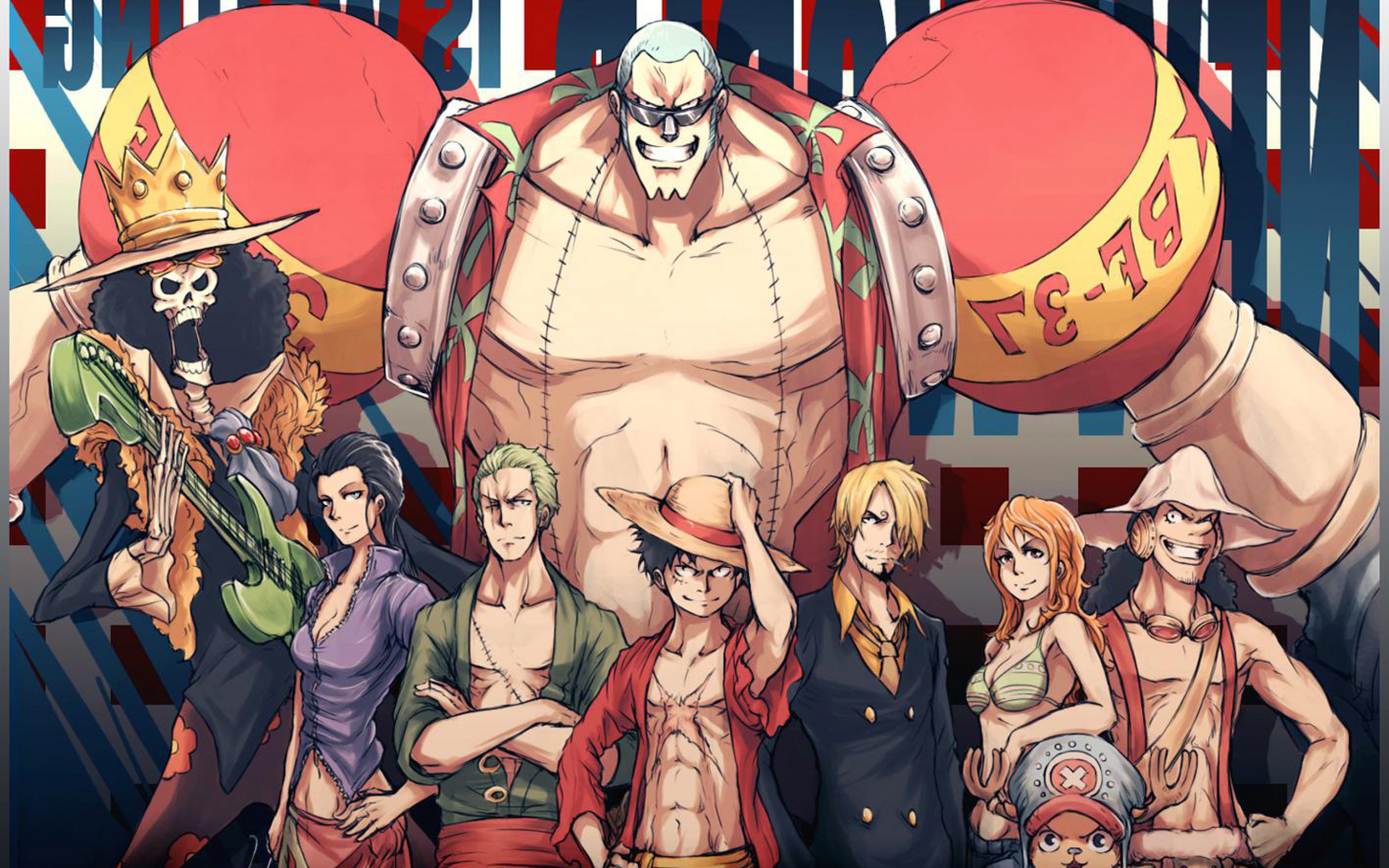 WALLPAPER 4K PC  ONE PIECE CHARACTERS