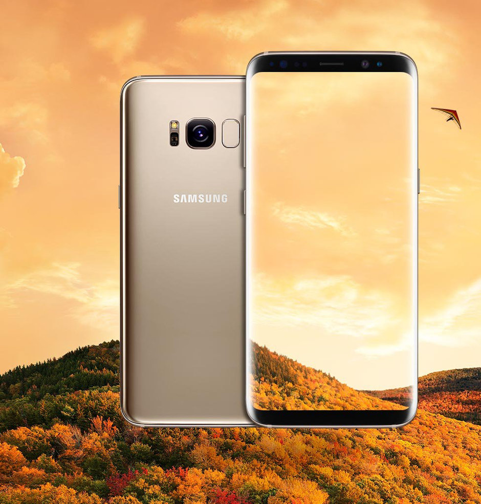 Free download Heres a clear look at the Samsung Galaxy S8 in gold  PhoneArena [940x985] for your Desktop, Mobile & Tablet | Explore 45+ Wallpaper  Samsung S8 Promo | Samsung S8 Wallpaper,