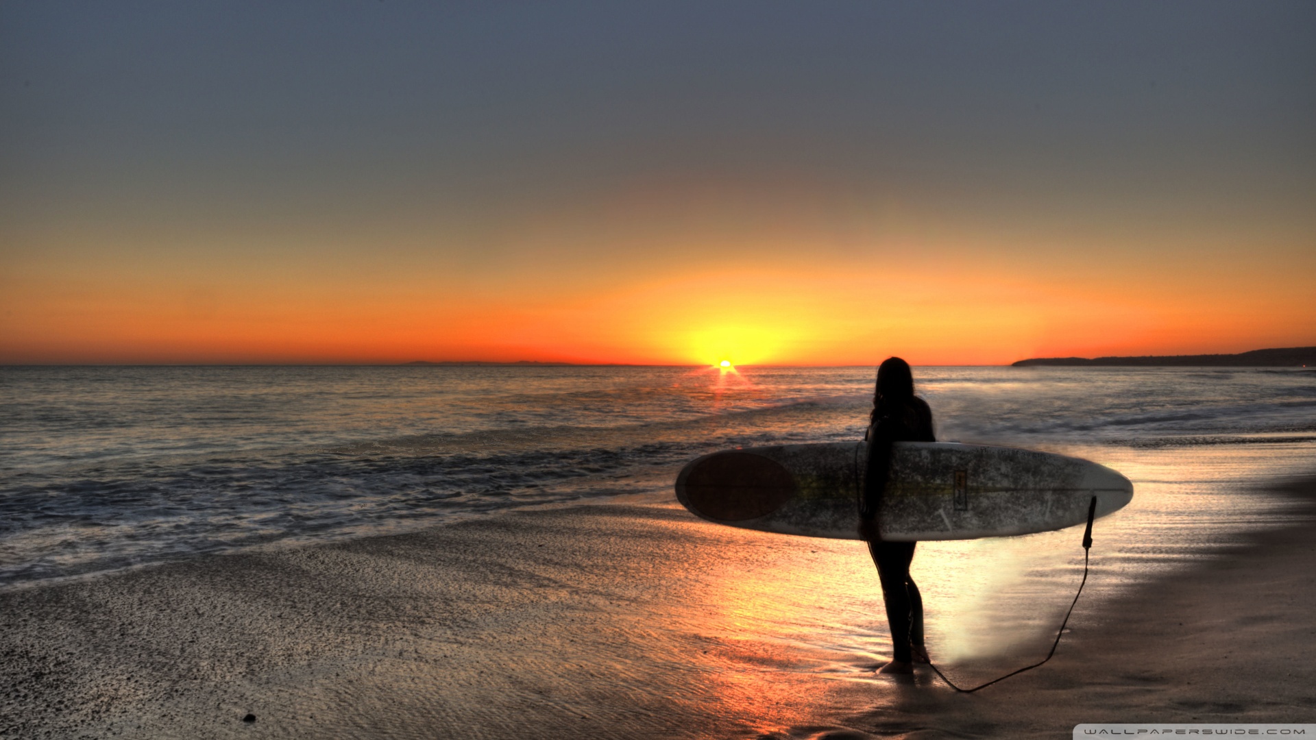 Day Is Over HD Wallpaper Sport Surfing Water Sports
