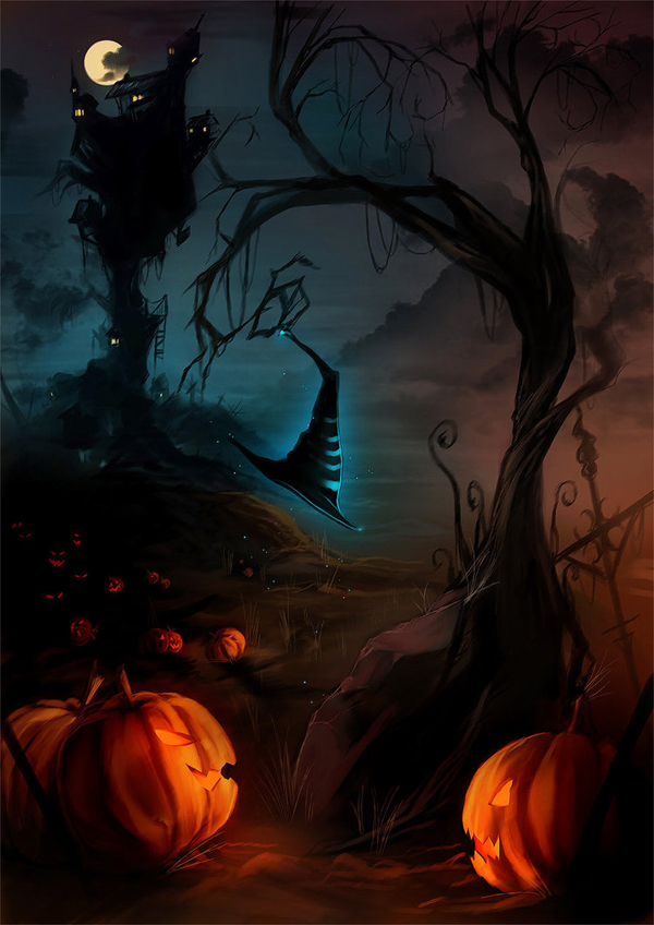 Happy Halloween By Yaichino Photoshop Resource Collected Psd Dude