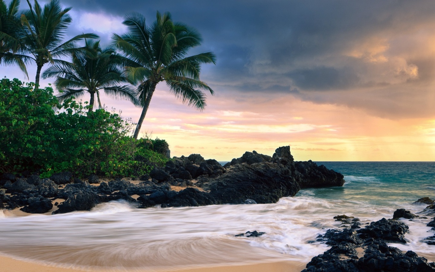 Tropical Beach Wallpaper Desktop Background