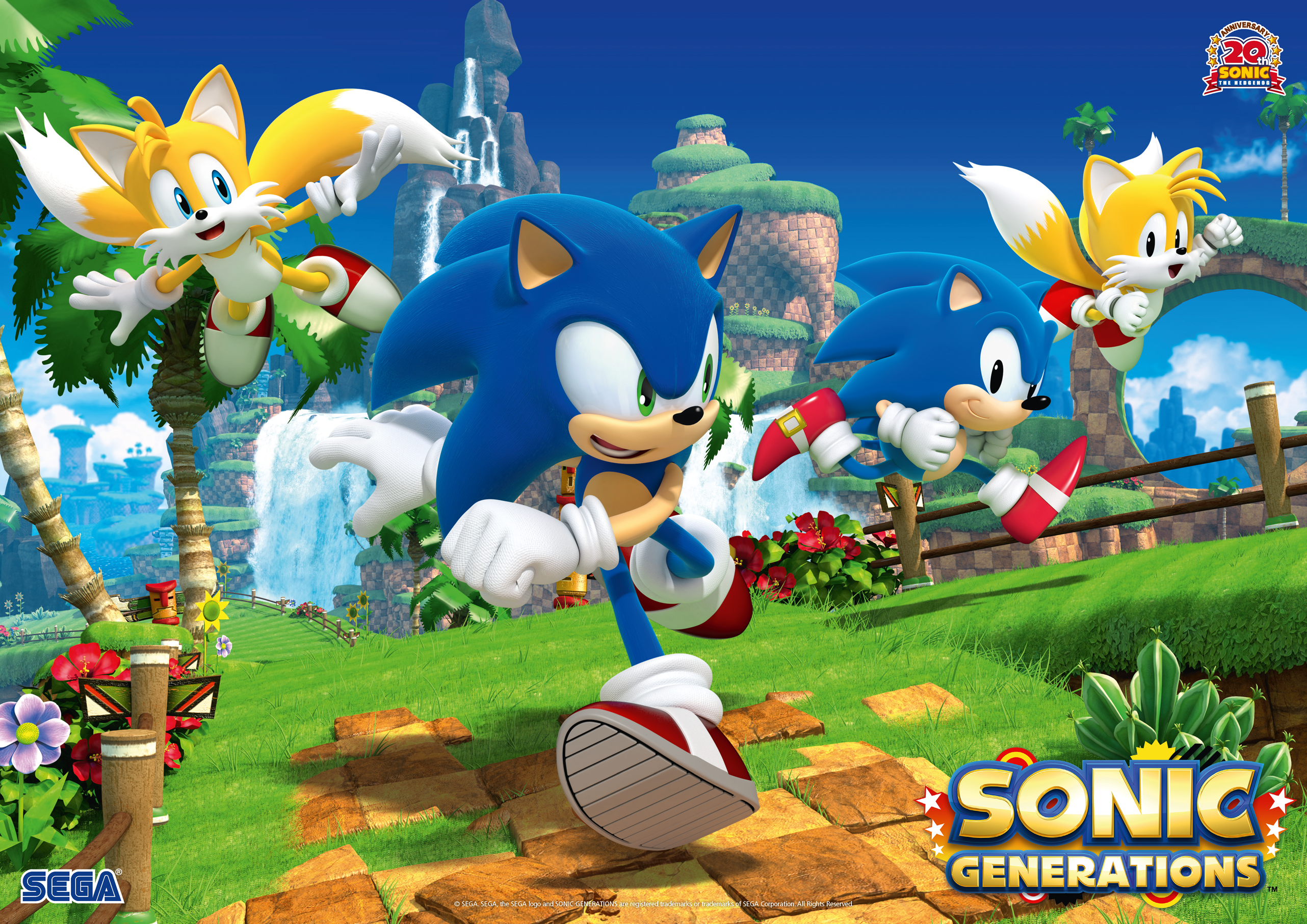 Sonic Generations Wallpaper HD By Sonicx2011