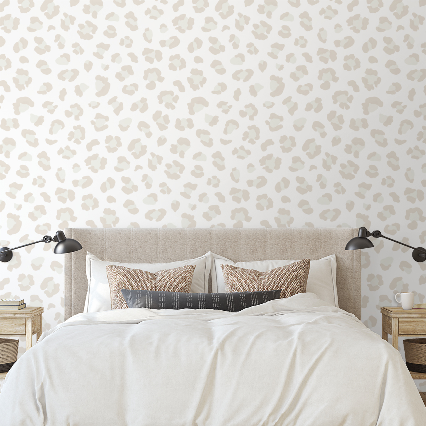 Leopard Print Peel And Stick Removable Wallpaper Love Vs Design