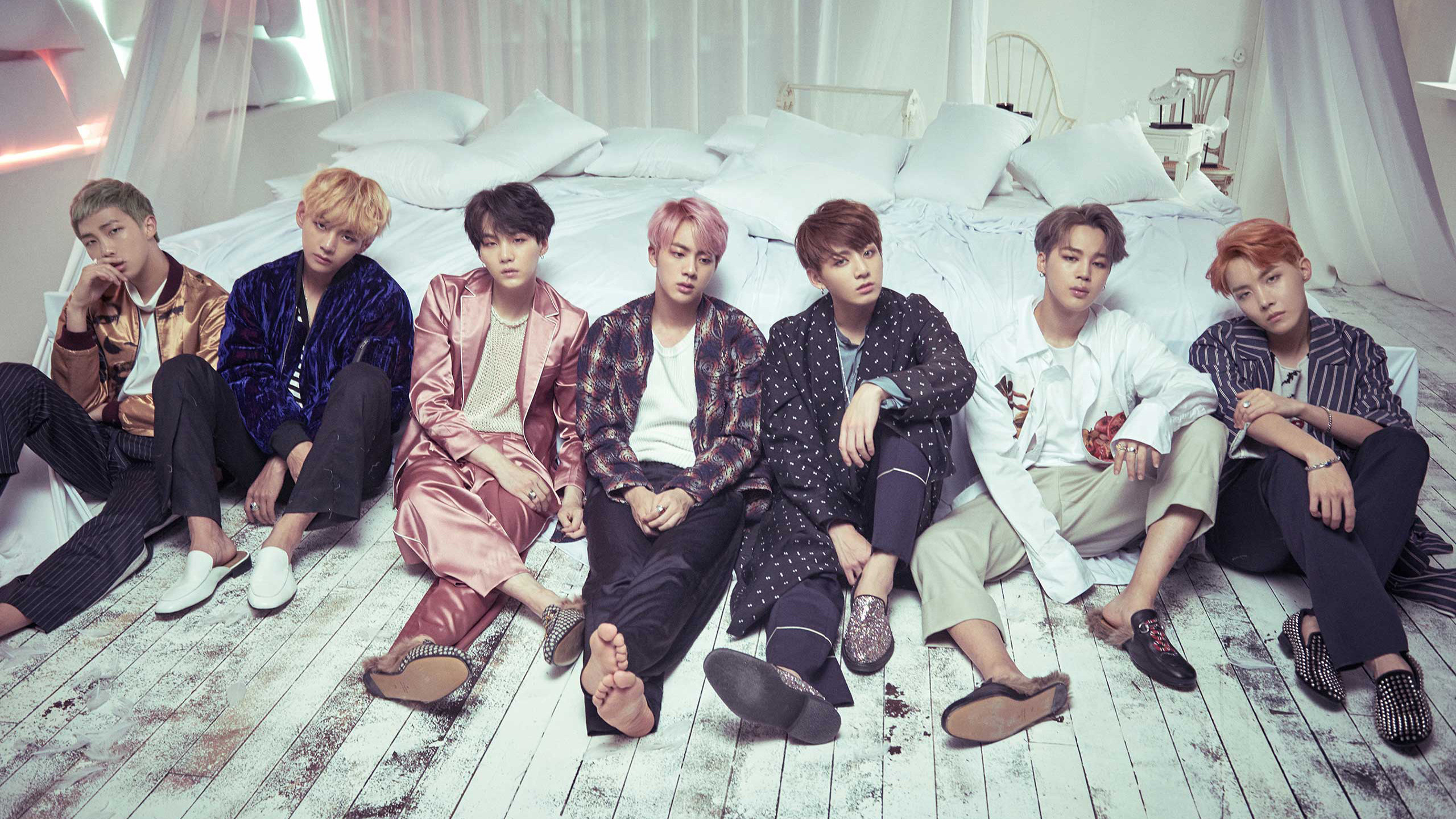 Bts Group Wallpaper
