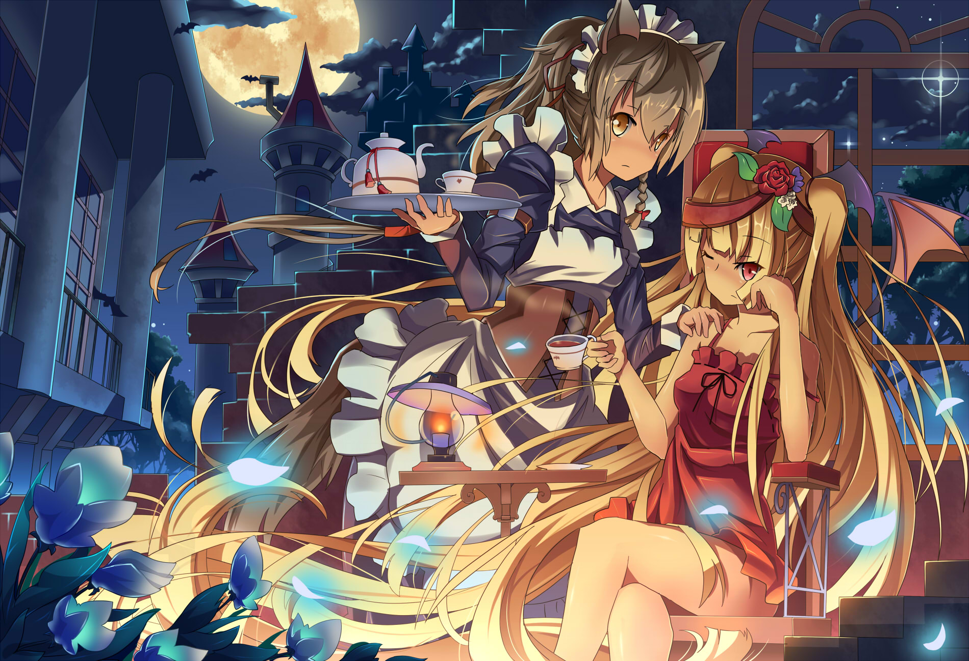 Anime Halloween Wallpaper 1900x1298 ID59619   WallpaperVortexcom