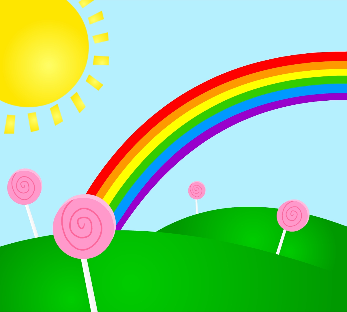 Sunshine Lollipops Rainbows By Darksider0