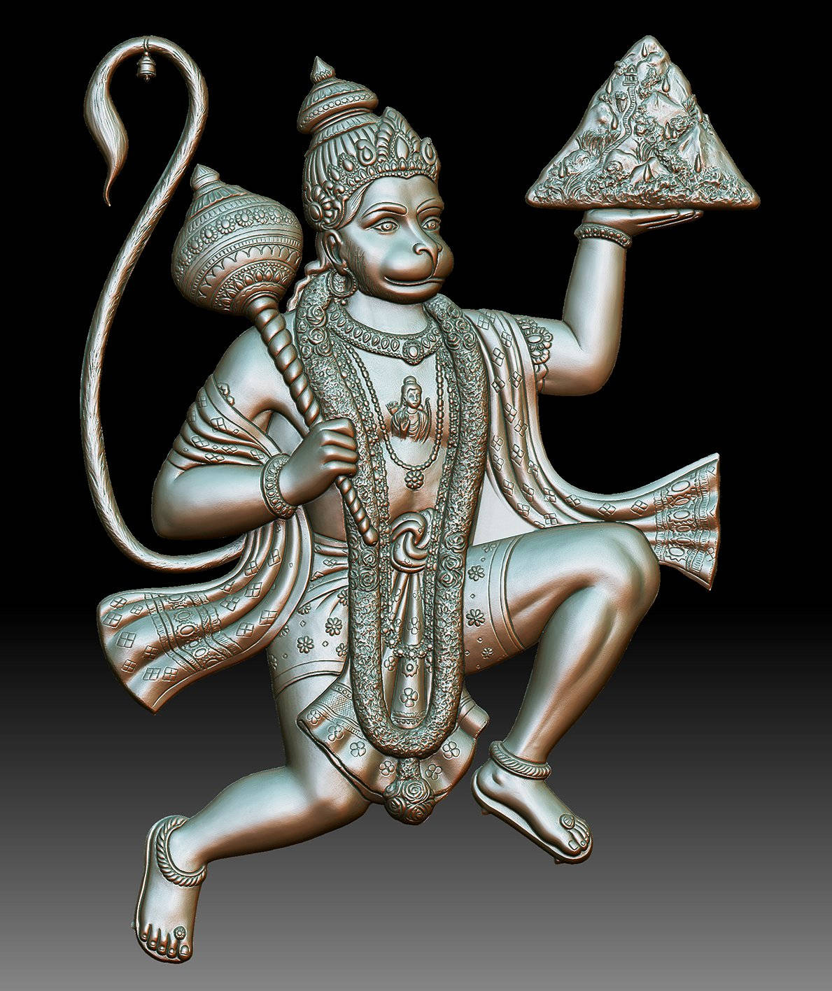 Lord Hanuman 3d Wallpaper