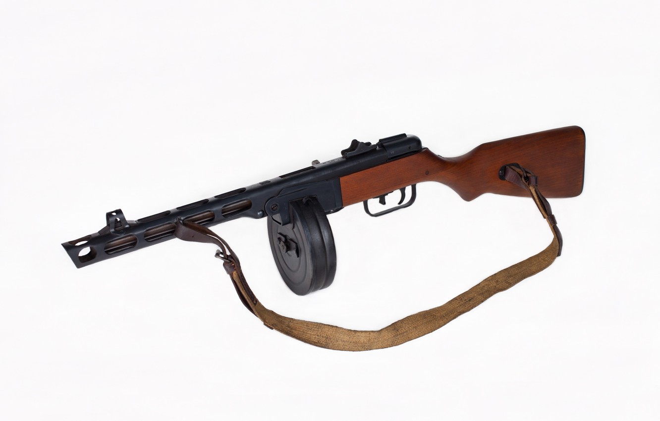 Wallpaper Weapons Wwii Bokeh Ww2 The Gun Ppsh