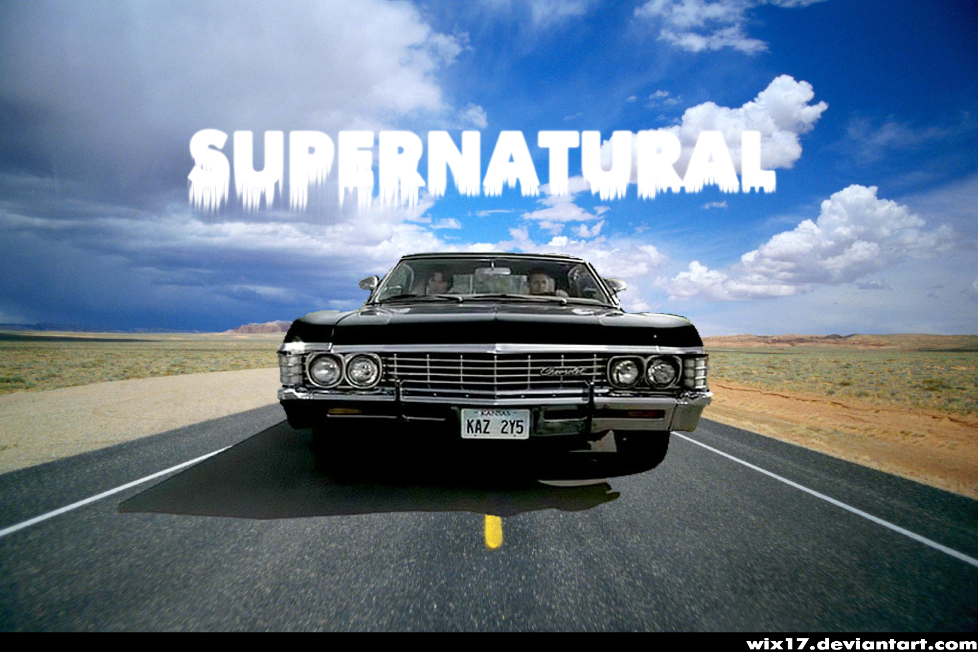 Supernatural Impala Wallpaper Widescreen By