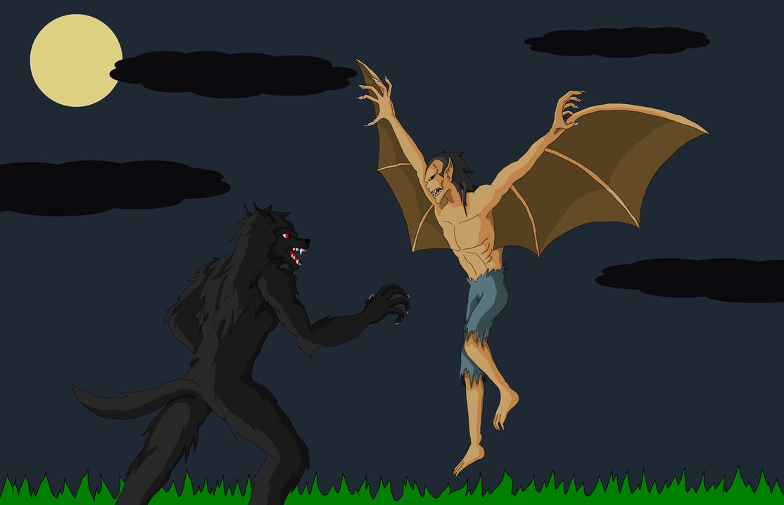 Werewolf Vs Vampire By Wolfblood55