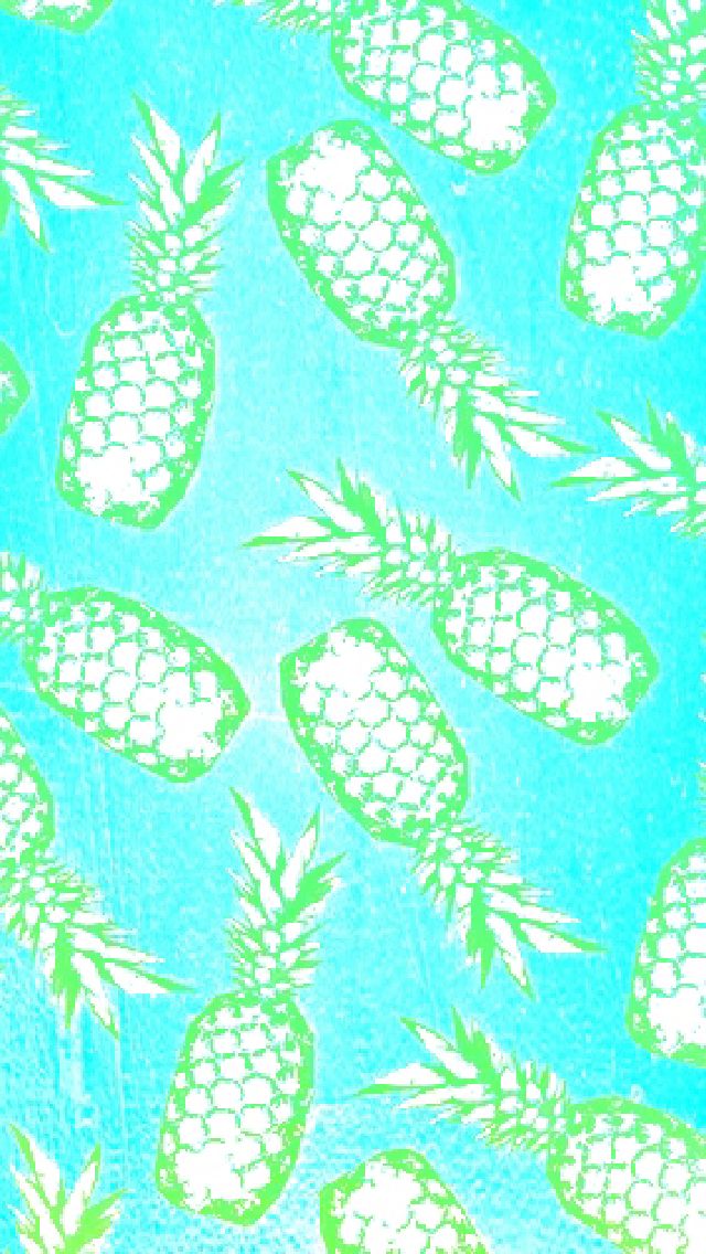 iPhone Background Wallpaper Pineapple