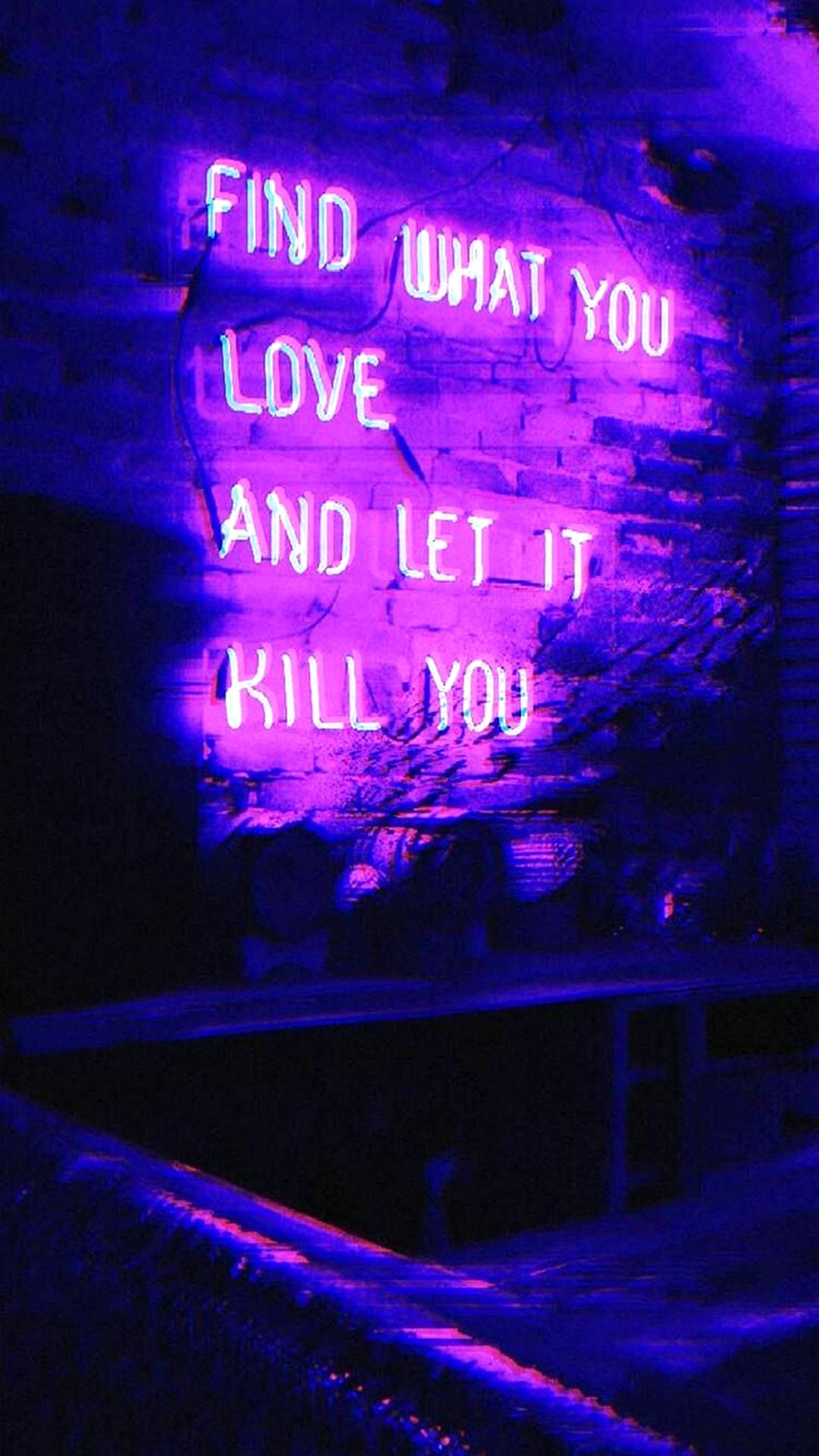 Neon Purple Wallpaper